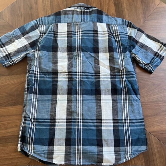 Ezekiel Cotton Button Down Shirt Vintage Y2K Style Size L - Picture 2 of 4